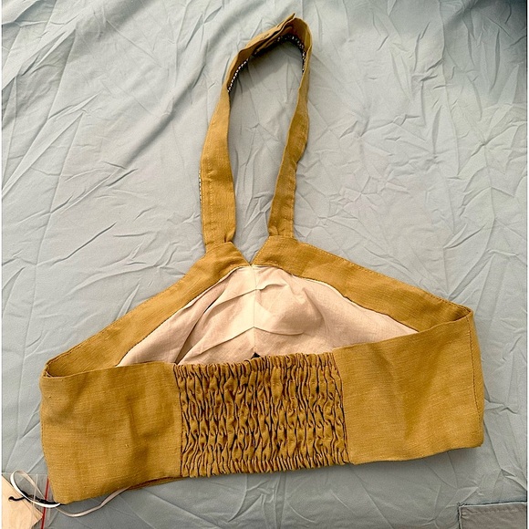 Sandro top. Green color - Picture 2 of 2